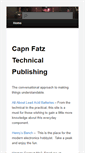 Mobile Screenshot of capnfatz.com